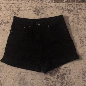 High rise mom shorts
